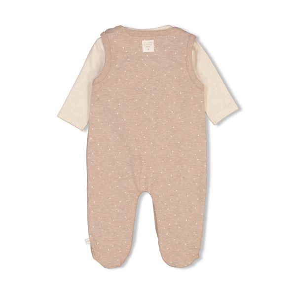 Feetje 2-Delig Boxpak Print The Magic Is In You Taupe Melange 50