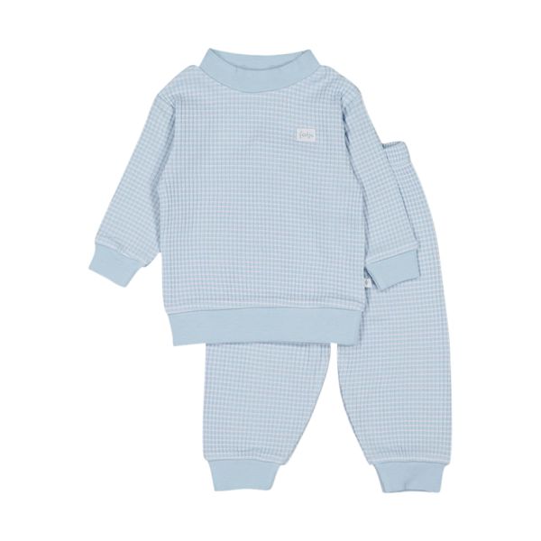 Feetje Wafelpyjama - Maat 86 - Babyblue Feetje Wafelpyjama - Maat 86 - Babyblue