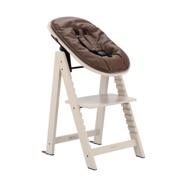 Kidsmill Up! Newborn Kussen - Leatherlook - Brownie