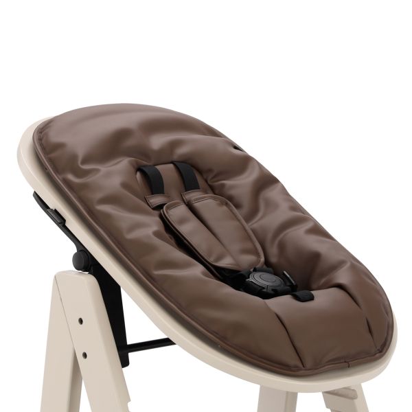 Kidsmill Up! Newborn Kussen - Leatherlook - Brownie