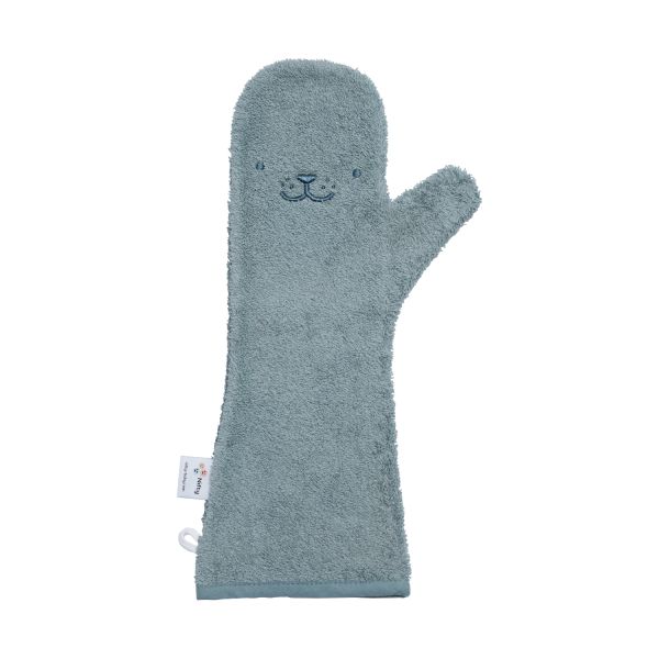 Nifty Douche Handschoen – Original Baby Shower Glove - Blueberry Blue