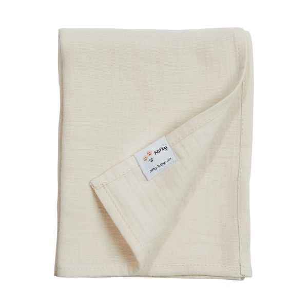 Nifty Hydrofiel doek - Vanilla - 120 x 120 cm Nifty Hydrofiel doek - Vanilla - 120 x 120 cm