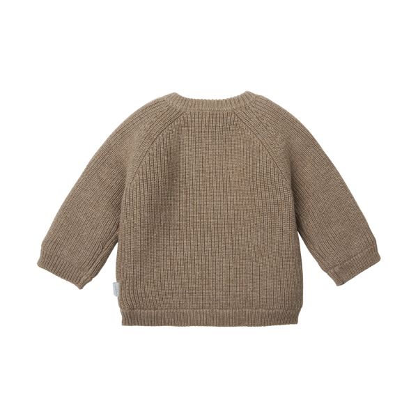 Noppies Vest Knit Nevers Taupe Melange 62