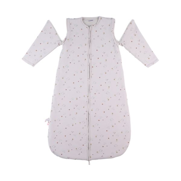 Noukie's B&M Slaapzak – 70 cm – Afritsbare mouwen – Jersey – Geluksduiven