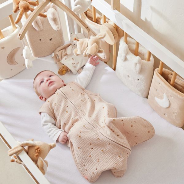 Noukie's B&M Slaapzak – 70 cm – Katoen – Geluksduiven Noukie's B&M Slaapzak – 70 cm – Katoen – Geluksduiven