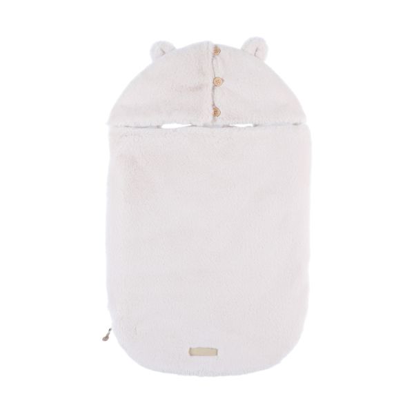 Noukie's M&M24 Voetenzak - Imitatiebont - Zand Noukie's M&M24 Voetenzak - Imitatiebont - Zand