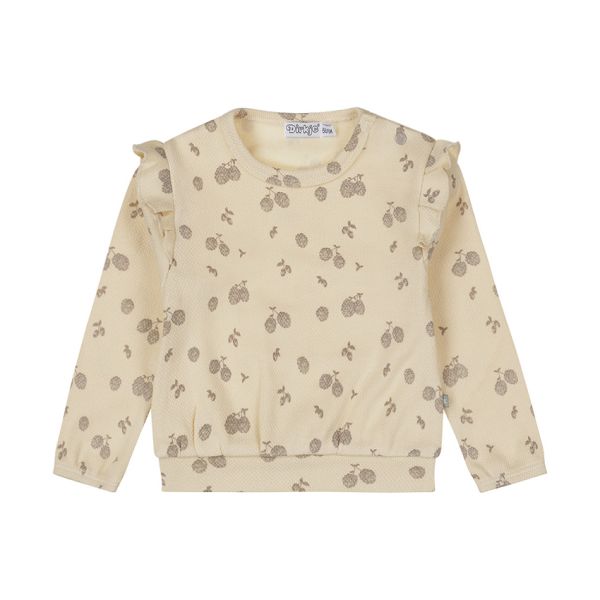 Dirkje Sweater Loose Fit - Maat 68 - Offwhite Dirkje Sweater Loose Fit - Maat 68 - Offwhite