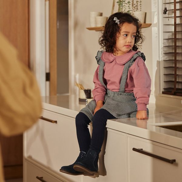 Dirkje Trui Kraagje - Maat 62 - Mauve