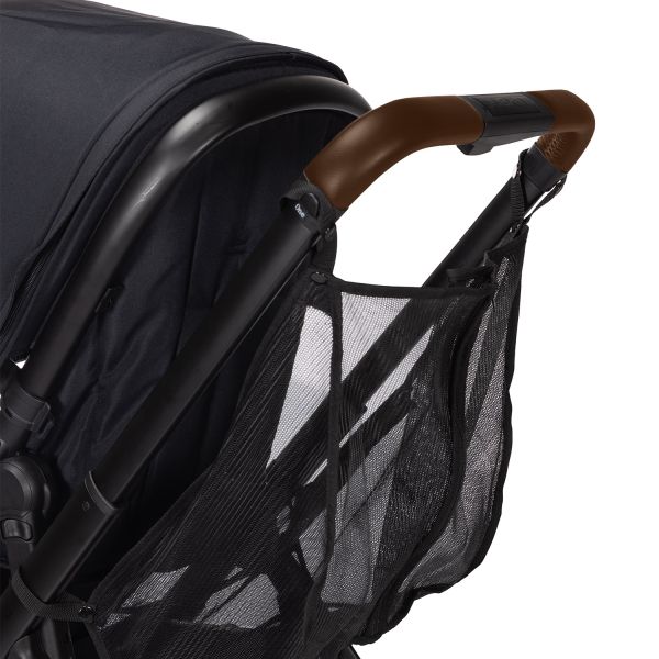 Dubatti One E5 Kinderwagen 2-in-1 Black Frame Black/Dark Brown Dubatti One E5 Kinderwagen 2-in-1 Black Frame Black/Dark Brown