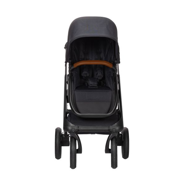 Dubatti One E5 Kinderwagen 2-in-1 Black Frame Black/Cognac