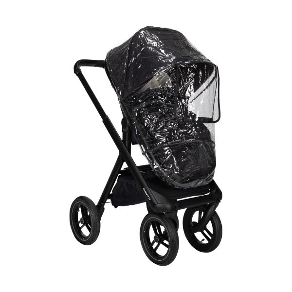 Dubatti One E5 Kinderwagen 2-in-1 Green Frame Black/Black Dubatti One E5 Kinderwagen 2-in-1 Green Frame Black/Black