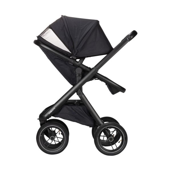 Dubatti One E5 Kinderwagen 2-in-1 Black Frame Black/Black Dubatti One E5 Kinderwagen 2-in-1 Black Frame Black/Black