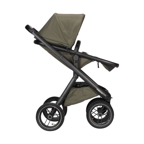 Dubatti One E5 Kinderwagen 2-in-1 Green Frame Black/Black Dubatti One E5 Kinderwagen 2-in-1 Green Frame Black/Black
