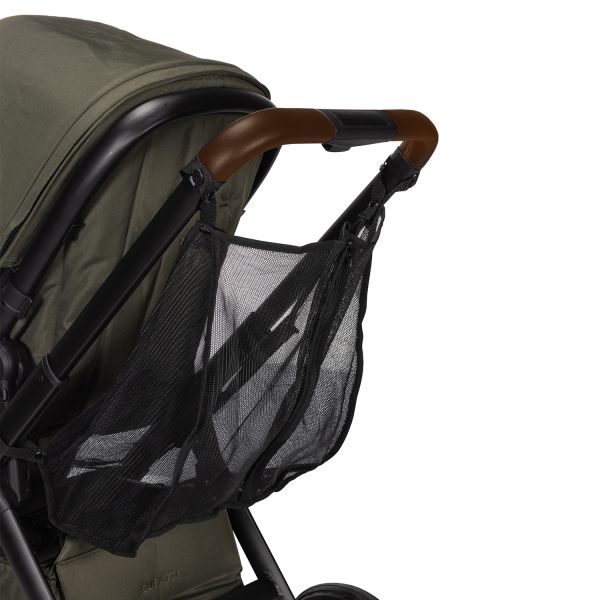 Dubatti One E5 Kinderwagen 2-in-1 Green Frame Black/Dark Brown Dubatti One E5 Kinderwagen 2-in-1 Green Frame Black/Dark Brown