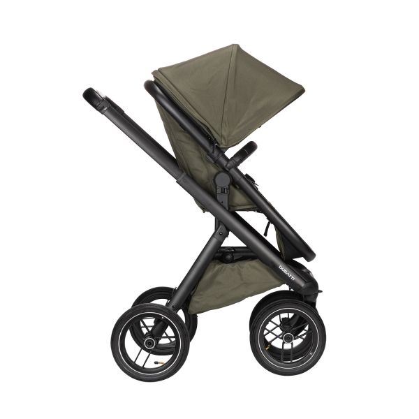 Dubatti One E5 Kinderwagen 2-in-1 Green Frame Black/Dark Brown Dubatti One E5 Kinderwagen 2-in-1 Green Frame Black/Dark Brown
