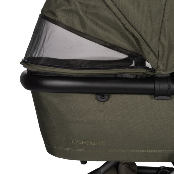 Dubatti One E5 Kinderwagen 2-in-1 Green Frame Black/Dark Brown Dubatti One E5 Kinderwagen 2-in-1 Green Frame Black/Dark Brown