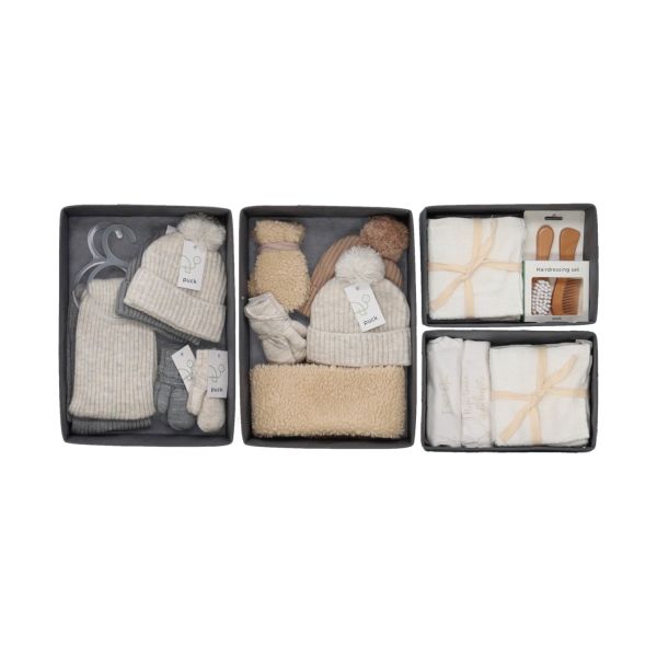 Puck Organizer Set 4 stuks - Donkergrijs Puck Organizer Set 4 stuks - Donkergrijs