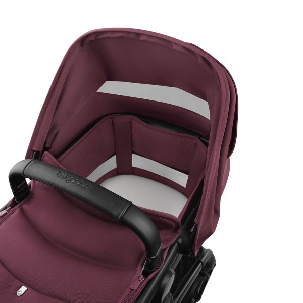 Bugaboo Fox 5 Renew Complete Kinderwagen - Black / Dark Cherry / Dark Cherry Bugaboo Fox 5 Renew Complete Kinderwagen - Black / Dark Cherry / Dark Cherry