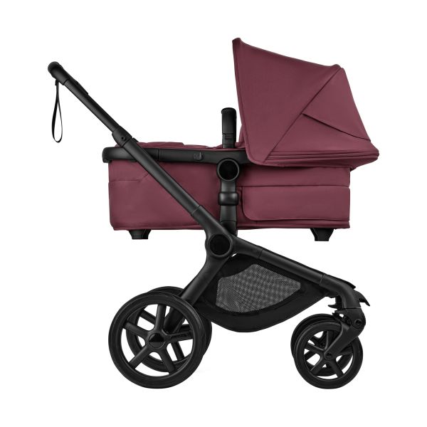 Bugaboo Fox 5 Renew Complete Kinderwagen - Black / Dark Cherry / Dark Cherry