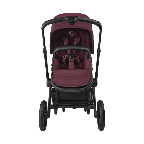 Bugaboo Fox 5 Renew Complete Kinderwagen - Black / Dark Cherry / Dark Cherry