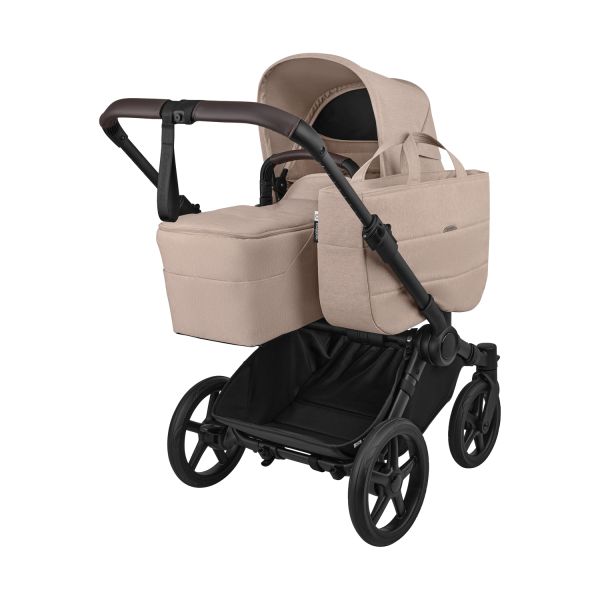 Bugaboo Donkey 6 Single Kinderwagen 2-in-1 - Renew - Black/Desert Taupe Melange Bugaboo Donkey 6 Single Kinderwagen 2-in-1 - Renew - Black/Desert Taupe Melange
