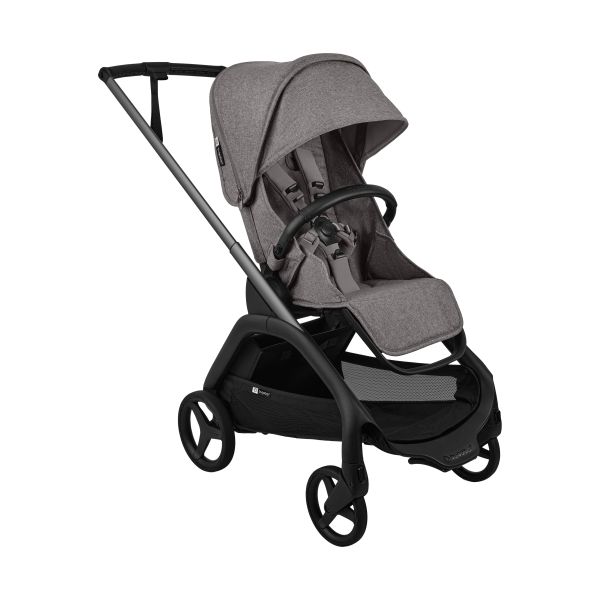Bugaboo Dragonfly Plus Kinderwagen - Graphite/Grey Melange