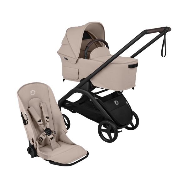 Bugaboo Dragonfly Plus Kinderwagen 2-in-1 - Black/Desert Taupe Bugaboo Dragonfly Plus Kinderwagen 2-in-1 - Black/Desert Taupe