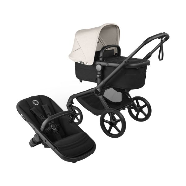 Bugaboo Fox 5 Renew Kinderwagen 2-in-1 - Essential Bundel - Black / Misty White Bugaboo Fox 5 Renew Kinderwagen 2-in-1 - Essential Bundel - Black / Misty White