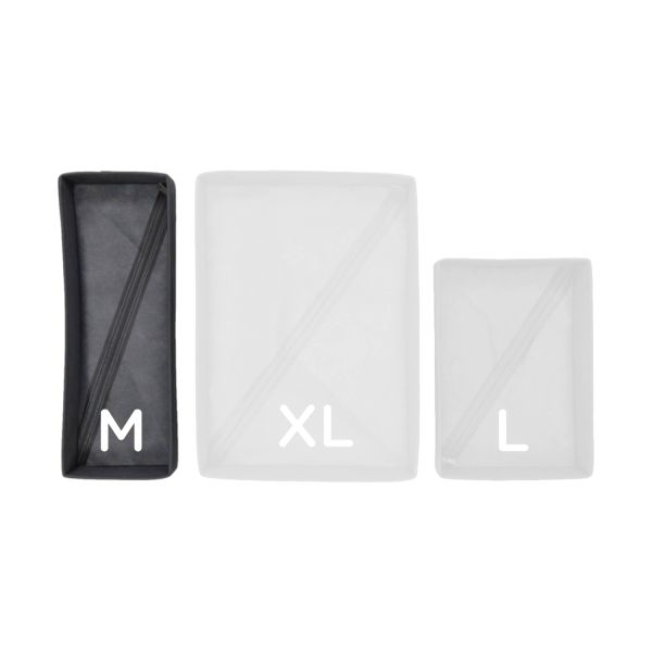 Puck Organizer - M - 13 x 36 x 10 cm - Donkergrijs