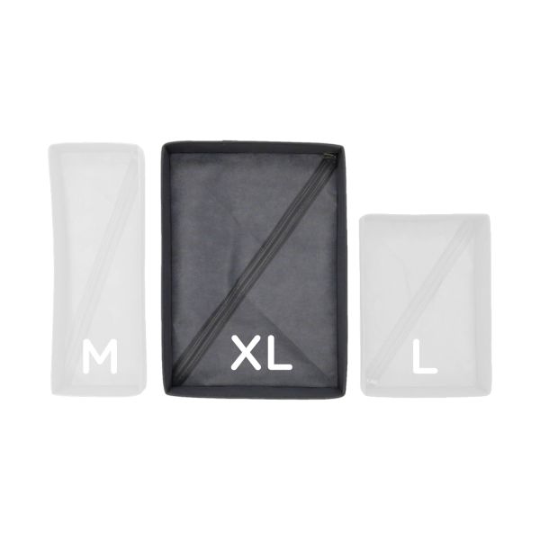 Puck Organizer - XL - 26 x 36 x 10 cm - Donkergrijs