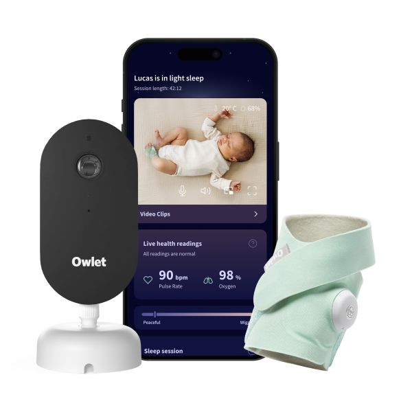 Owlet Dream Sock & Dream Sight Camera - Mint Owlet Dream Sock & Dream Sight Camera - Mint