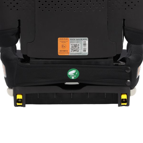 Puck Autostoel JACK-black Isofix Groep 2/3 (100-150 cm)
