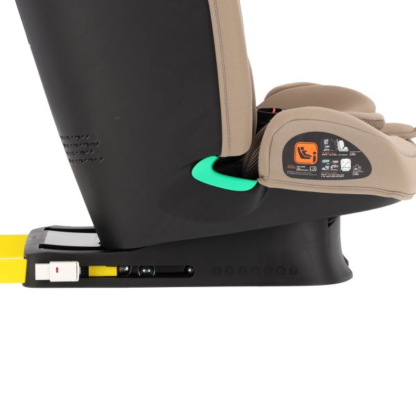 Puck Autostoel JILL-brown Isofix Groep 1/2/3 (76-150 cm)