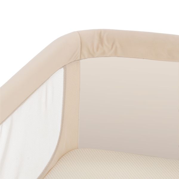 Puck Co-Sleeper Claire Crème Velours
