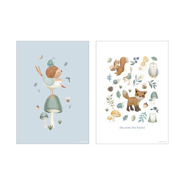 Little Dutch Poster - Forest Wonders - A3 Little Dutch Poster - Forest Wonders - A3