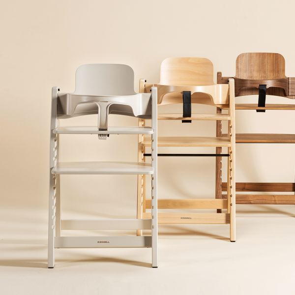 Kidsmill Up! Kinderstoel Beukenhout Incl. Houten Babyset - Naturel