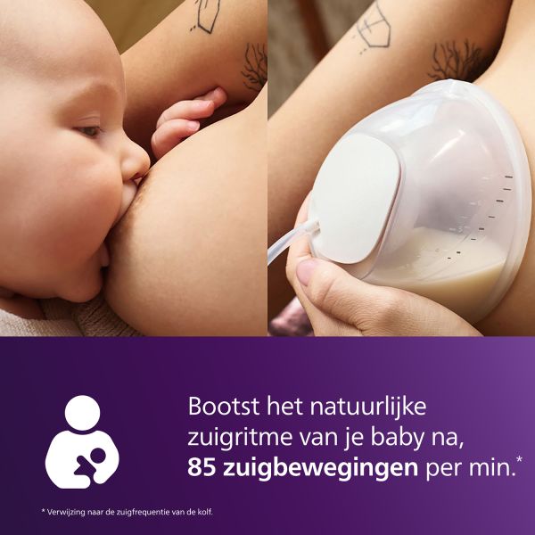 Philips Avent Borstkolf - Handsfree Enkelzijdig + Melkbewaarzakje Philips Avent Borstkolf - Handsfree Enkelzijdig + Melkbewaarzakje