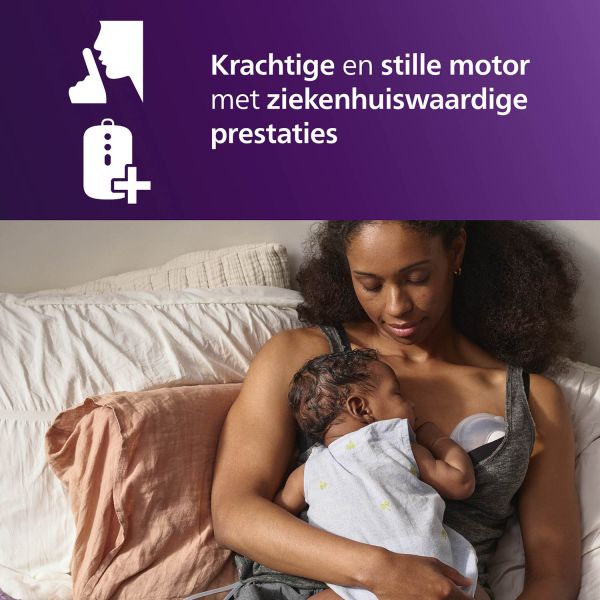 Philips Avent Borstkolf - Handsfree Enkelzijdig + Melkbewaarzakje Philips Avent Borstkolf - Handsfree Enkelzijdig + Melkbewaarzakje