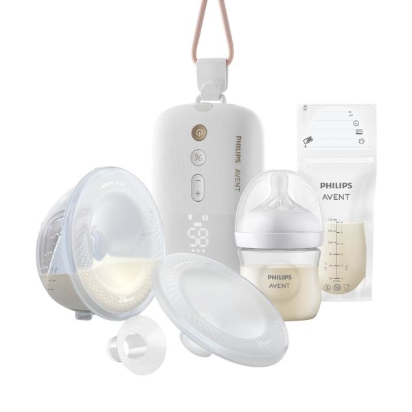 Philips Avent Borstkolf - Handsfree Enkelzijdig + Melkbewaarzakje Philips Avent Borstkolf - Handsfree Enkelzijdig + Melkbewaarzakje