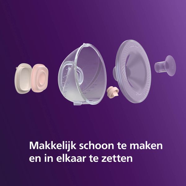 Philips Avent Borstkolf - Handsfree Enkelzijdig + Melkbewaarzakje Philips Avent Borstkolf - Handsfree Enkelzijdig + Melkbewaarzakje