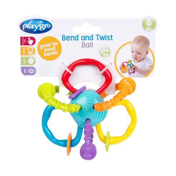 Playgro Bend And Twist Teething Rattle