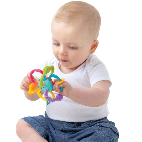 Playgro Bend And Twist Teething Rattle