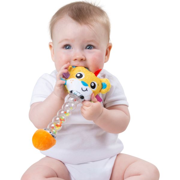 Playgro Safari Shaker Rain Rattle Stick