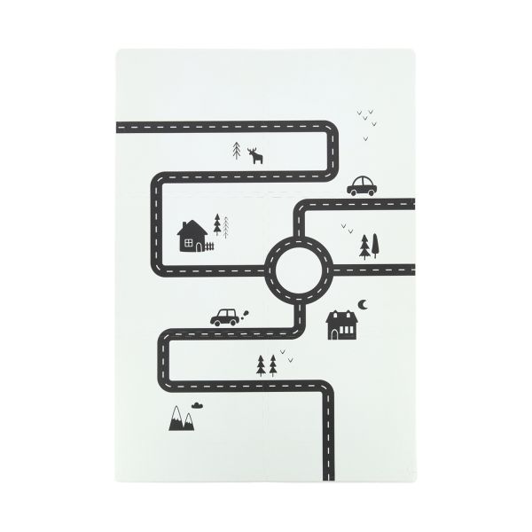 Puck Playmat Road - Sandy Black