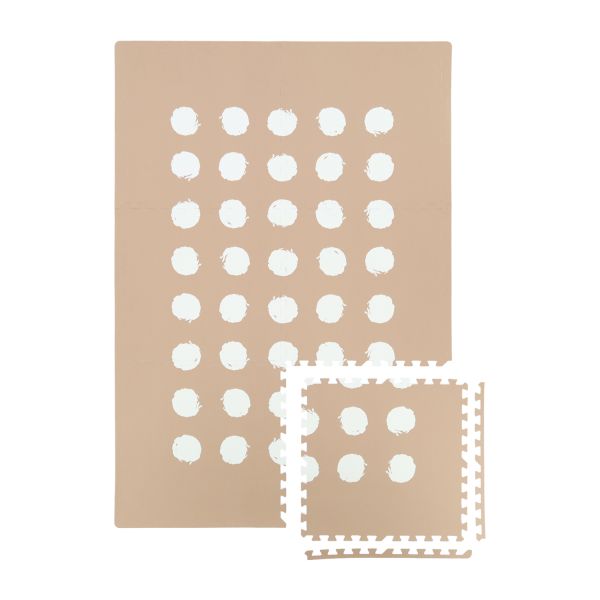 Puck Playmat Dots - Brown Sandy
