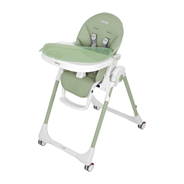 Peg Perego Kinderstoel - Prima Pappa Follow Me - Mint Peg Perego Kinderstoel - Prima Pappa Follow Me - Mint