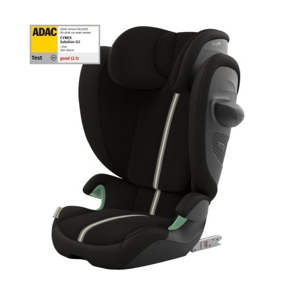 Cybex Solution G2 I-Fix Plus Autostoeltje - Moon Black / Black Cybex Solution G2 I-Fix Plus Autostoeltje - Moon Black / Black