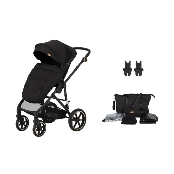 Puck Carl 3-in-1 Kinderwagen - Ebony