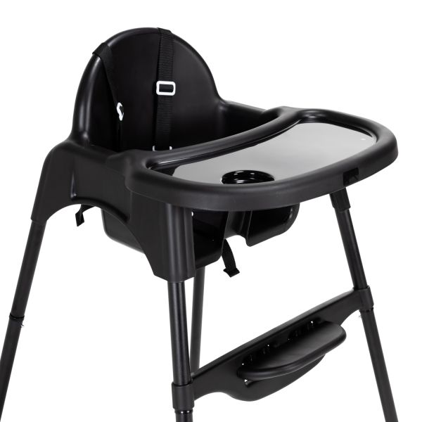 Puck Kinderstoel 3 in 1 Mat Zwart Puck Kinderstoel 3 in 1 Mat Zwart