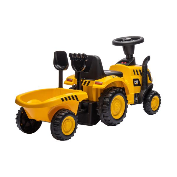 Puck loopauto tractor + aanhanger CAT Puck loopauto tractor + aanhanger CAT